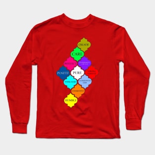 11 good caracter Long Sleeve T-Shirt